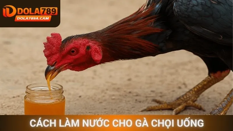 Cách làm nước cho gà chọi